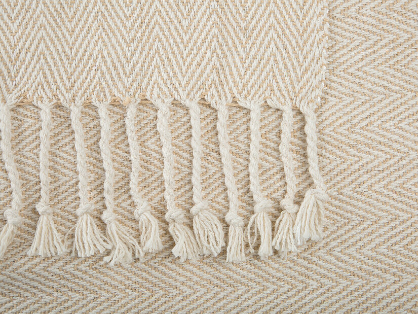 Pléd 160x130 cm TUENA (textil) (bézs)