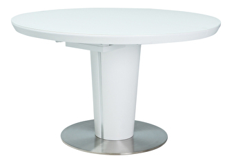 Széthúzható étkezőasztal  120-160 cm Oris (fehér) (4 6 fő részére)