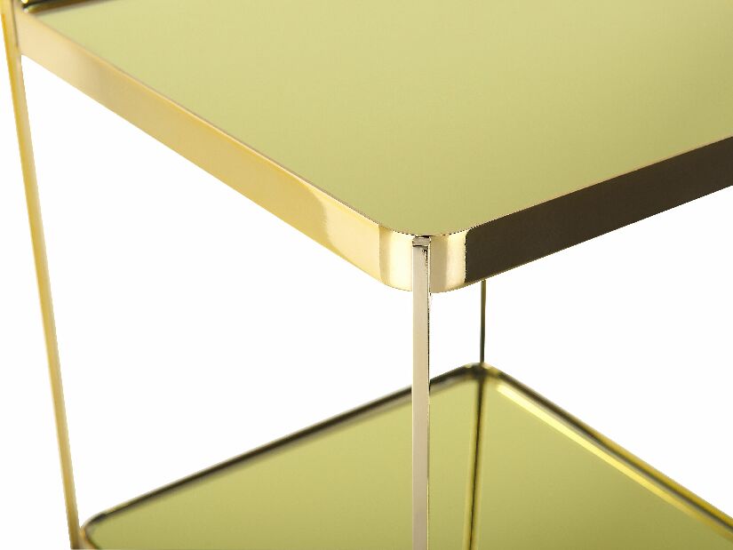 Kézi asztal ALISEA (arany) (kicsi)