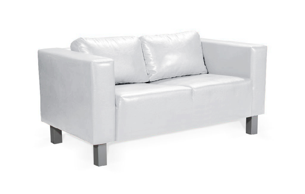 Kétszemélyes kanapé Valery II (fehér) *kiárusítás