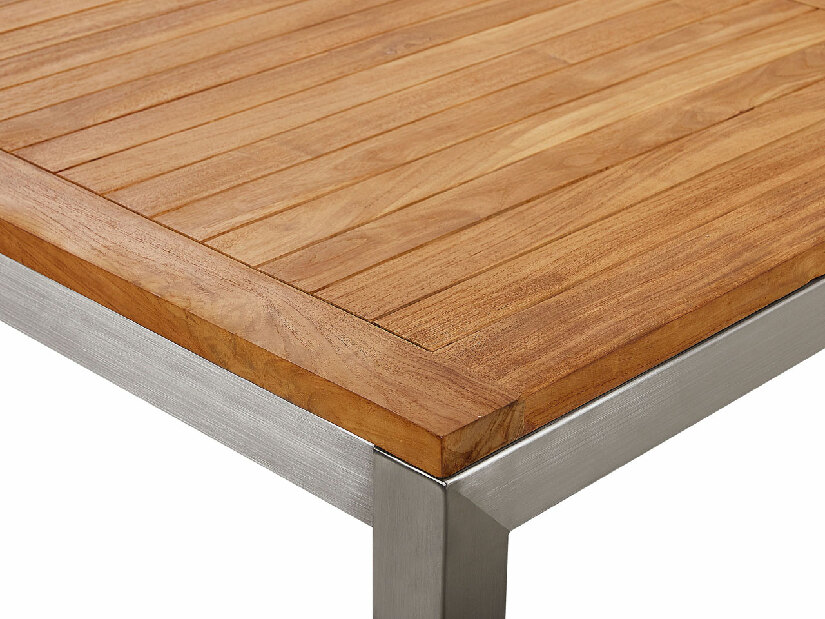 Kerti asztal 180 cm GROSSO (teak) (barna) (8 személy részére)