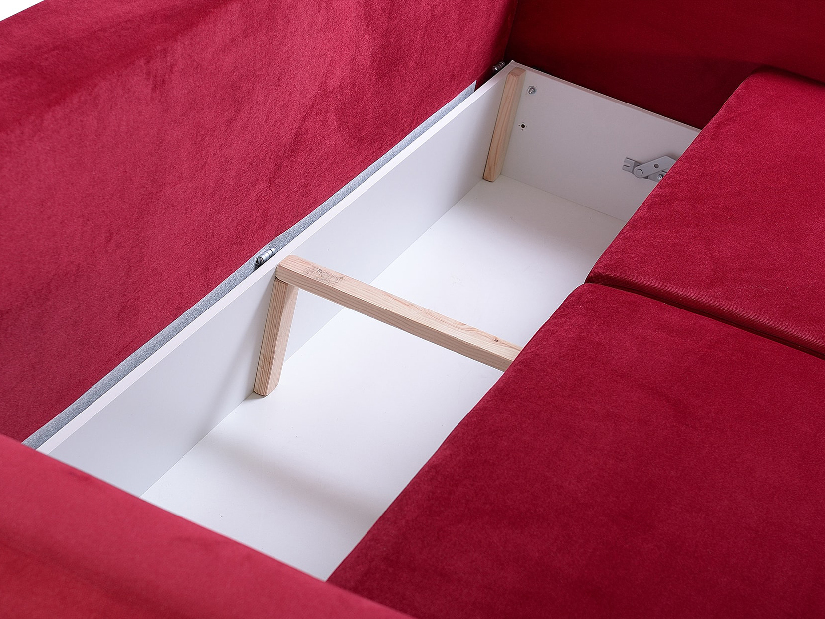 Háromszemélyes kanapé Lumby (piros)