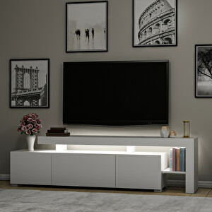 TV asztal/szekrény Belize (fehér)