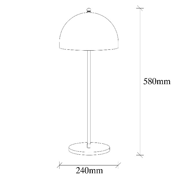 Asztali lámpa Dodaa 5052
