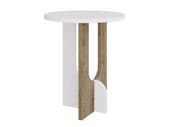 Kézi asztal Leilani ( Fehér + Tölgy )