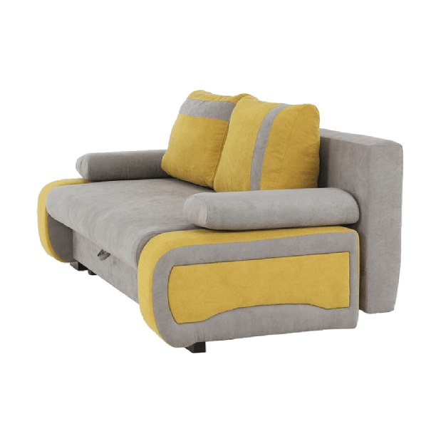 Háromszemélyes kanapé Bolivia (sárga + szürke)