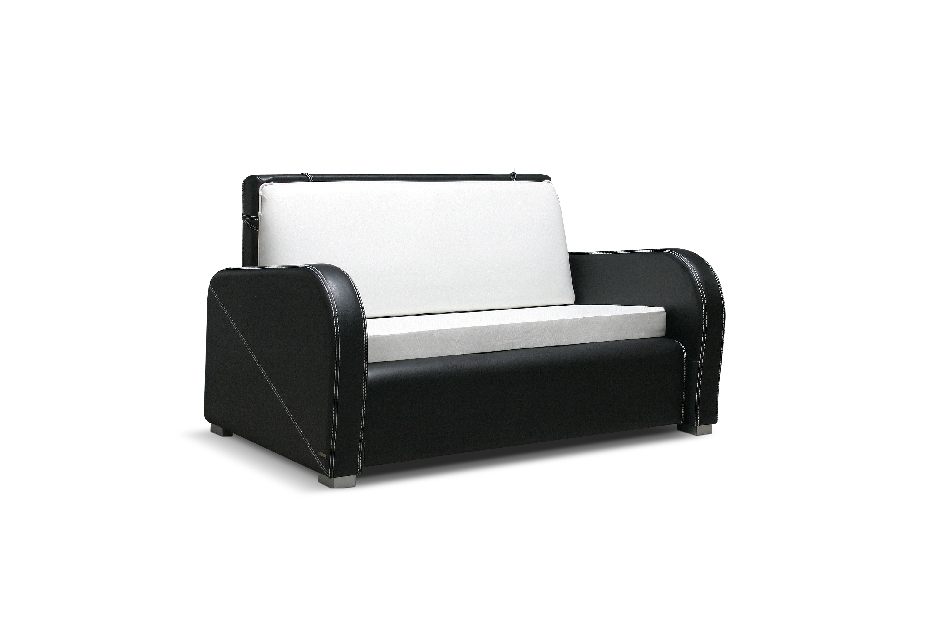 Kétmszemélyes kanapé- Narya (fehér + fekete)