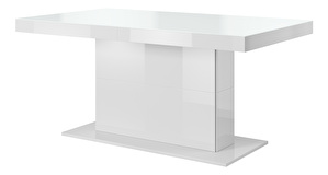 Étkezőasztal Tashia Typ 81 (6 és 8 fő részére) (fehér + magasfényű fehér)