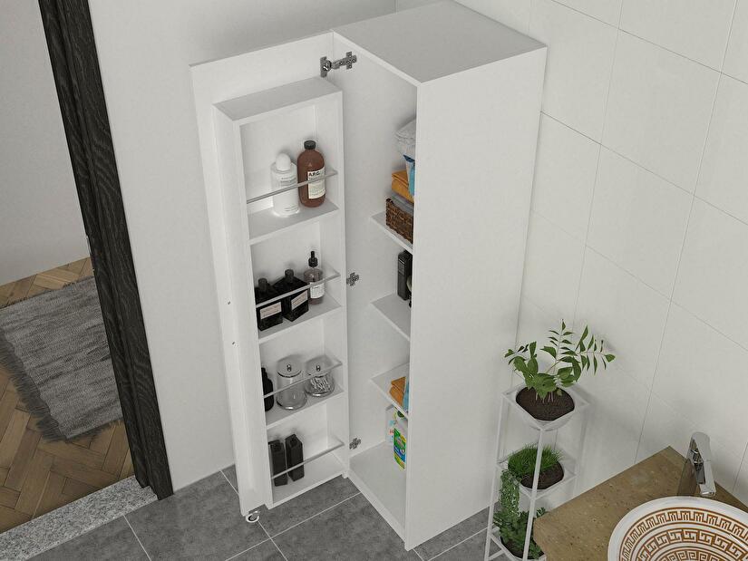 Fürdőszoba szekrény Opal (fehér)