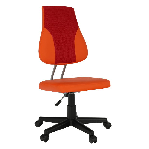 Irodai fotel Randal (piros + narancssárga) 