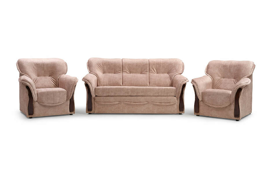 Háromszemélyes kanapé Halina (rózsaszín)