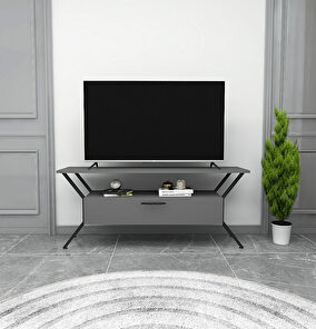 TV asztal/szekrény Tarzan (antracit + fekete)
