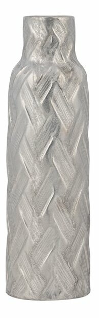 Váza BERGEN 34 cm (üveglaminált) (ezüst)