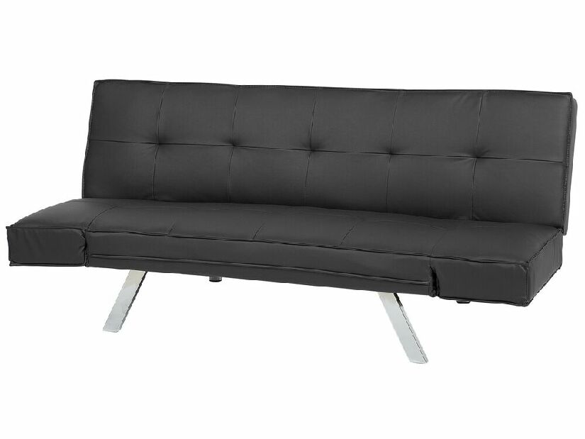 Háromszemélyes kanapé Brigg (fekete)