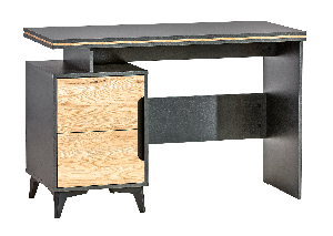 Íróasztal typ GA12 Gema (szürke + hegyi kőris)