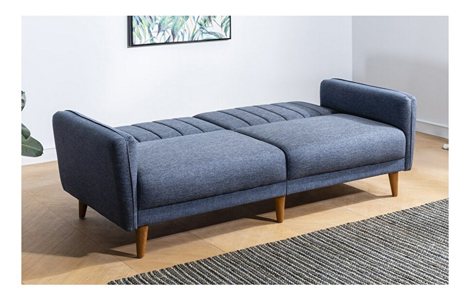 Háromszemélyes kanapé Adriene (sötétkék)