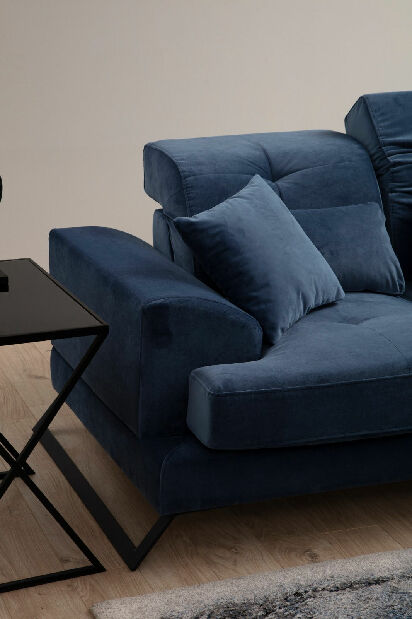 Kétszemélyes kanapé Frilana (kék)