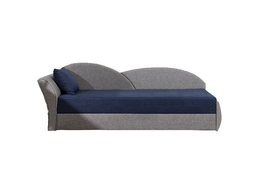 Kétszemélyes kanapé- Agira 23 (sivá + modrá)