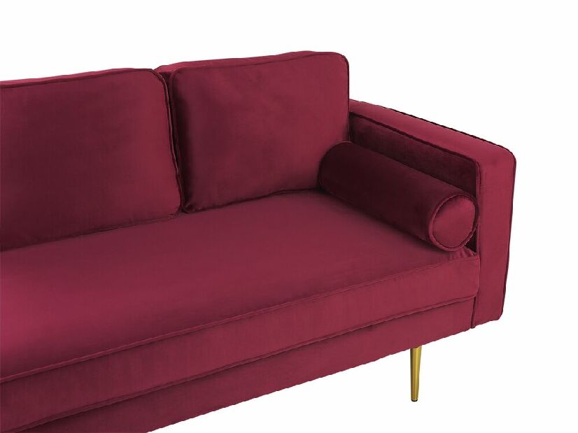 Pihenő fotel MARBURG (poliészter) (piros) (J)