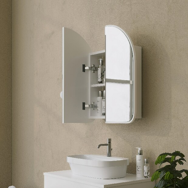 Fürdőszoba szekrény Hermes (fehér)