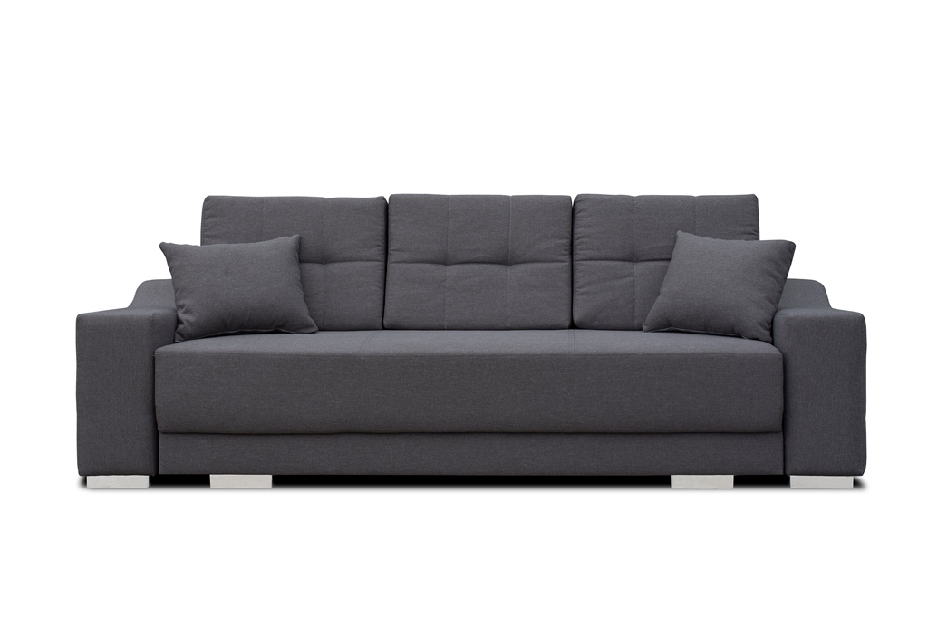 Háromszemélyes kanapé Clay (fekete)