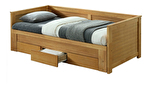 Egyszemélyes szétnyitható ágy 90 cm Greta (ágyrácsokkal)