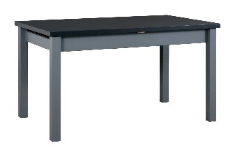 Étkezőasztal Mitchell 1 XL (Fekete + grafit) (6-8 fő részére)
