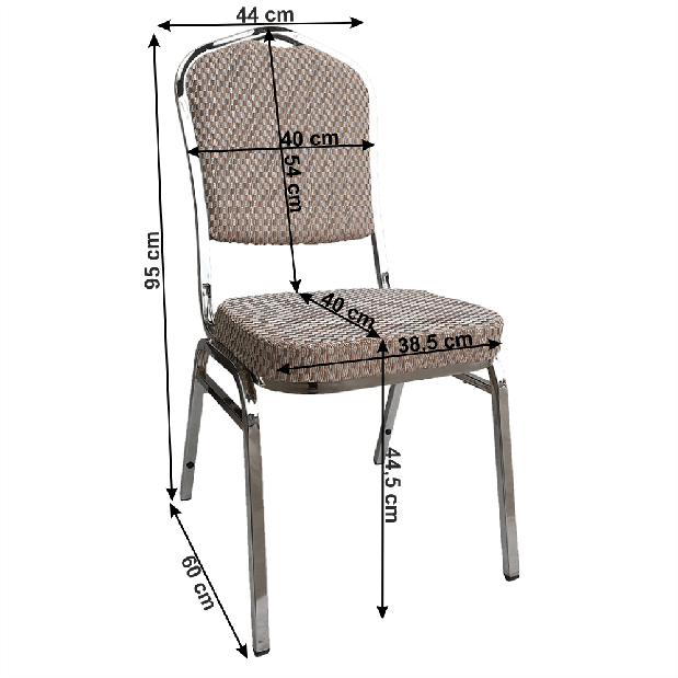 Irodai szék Zitka (bézs)