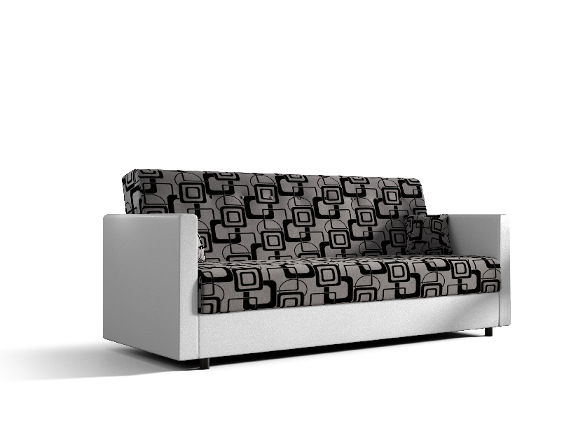 Háromszemélyes kanapé Momentum (fehér + szürke)