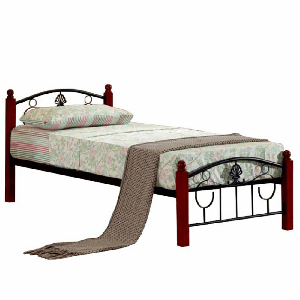Egyszemélyes ágy 90 cm Margery (ágyráccsal)