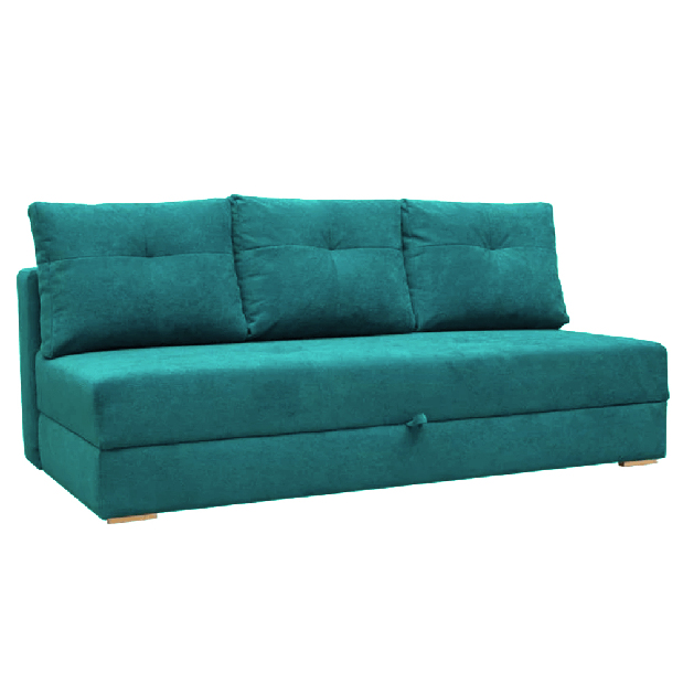Szétnyitható kanapé Drak (türkiz)
