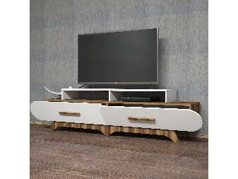 TV asztal/szekrény Florian (dió + antracit)
