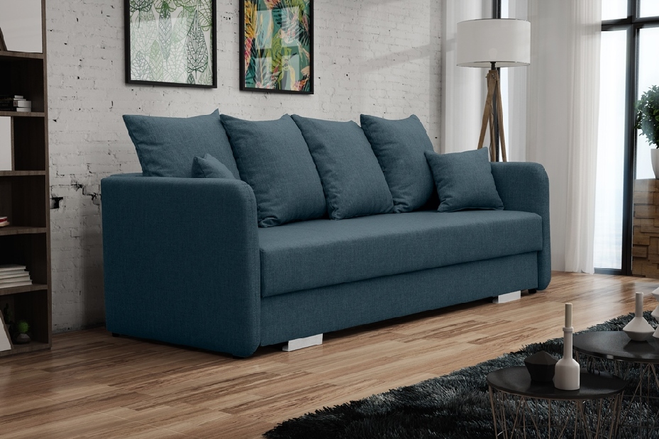 Háromszemélyes kanapé Ivy (kék)