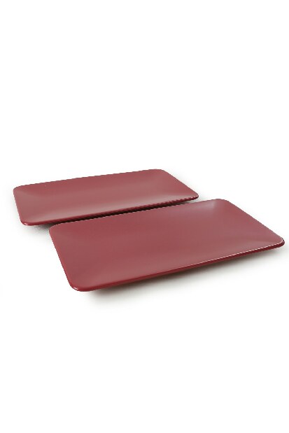 Tálaló tányér készlet (2 db.) Swenson (piros)