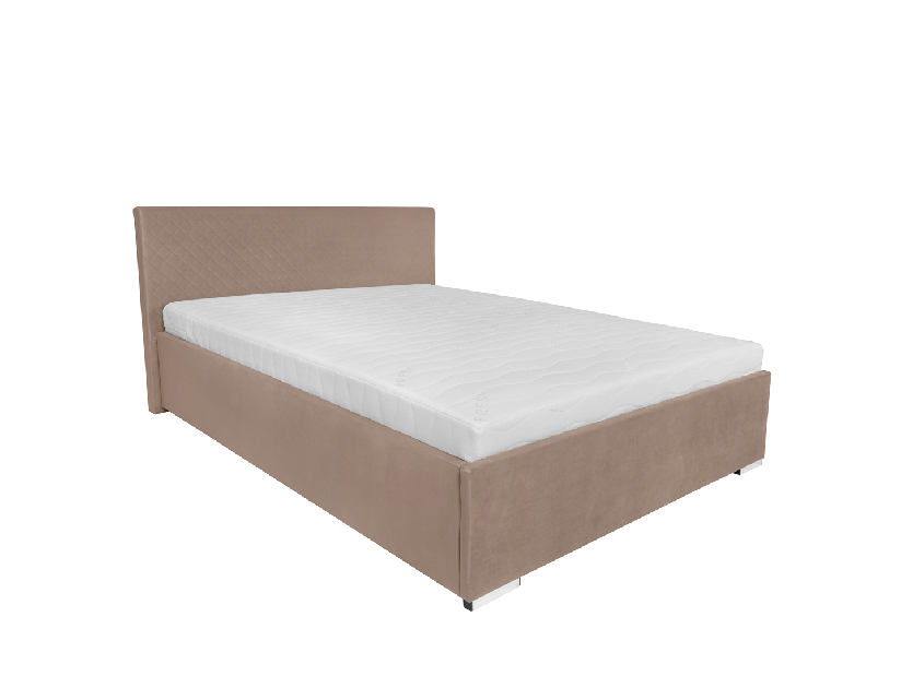 Egyszemélyes ágy 120 cm Syntia II (bézs)