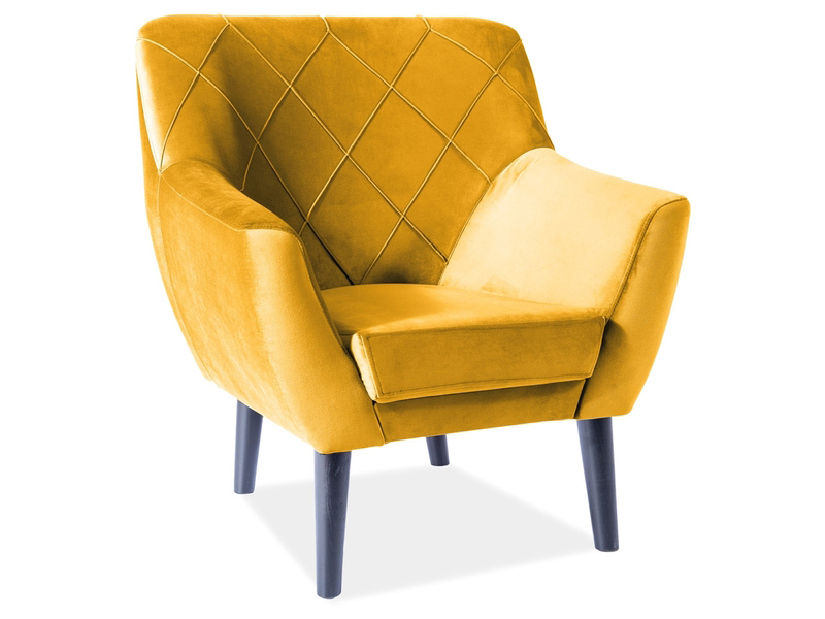 Fotel Katia (sárga)