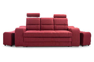 Háromszemélyes kanapé Wendell (piros)
