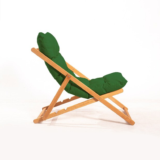 Kerti szék Myla (zöld + természetes)