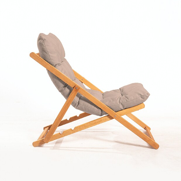 Kerti szék Myla (barna + természetes)