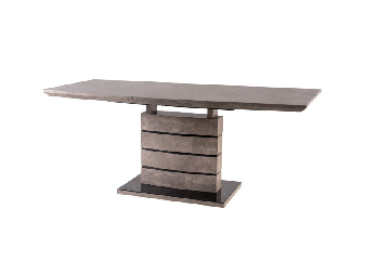 Széthúzható étkezőasztal  140-180 cm Leisha (beton) (4 és 8 fő részére)