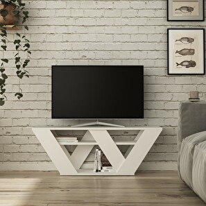 TV asztal/szekrény Pira (fehér)