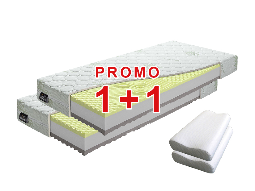 Habszivacs matrac Visco Plus 200x80 cm (T3/T4) *AKCIÓ 1+1 + két ingyen párna *kiárusítás
