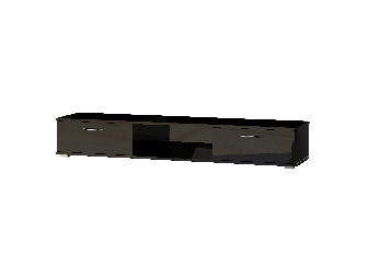 TV asztal  Aris (matt fekete + fényes fekete)
