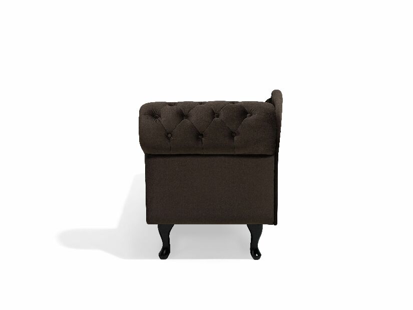 Pihenő fotel Nili (sötétbarna) (J)