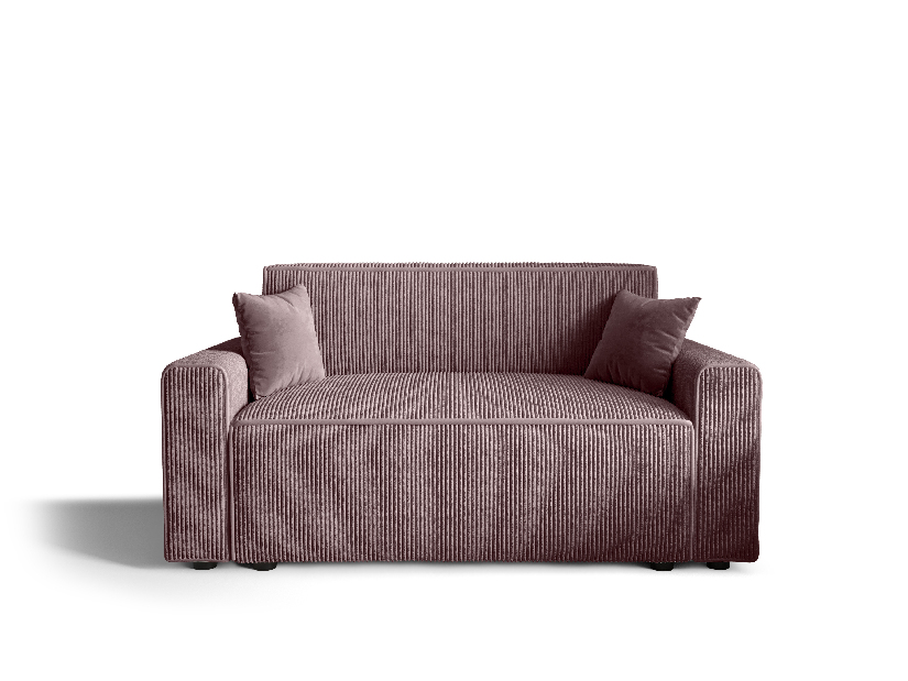 Kétszemélyes kanapé Mirage Bis (púder rózsaszín)