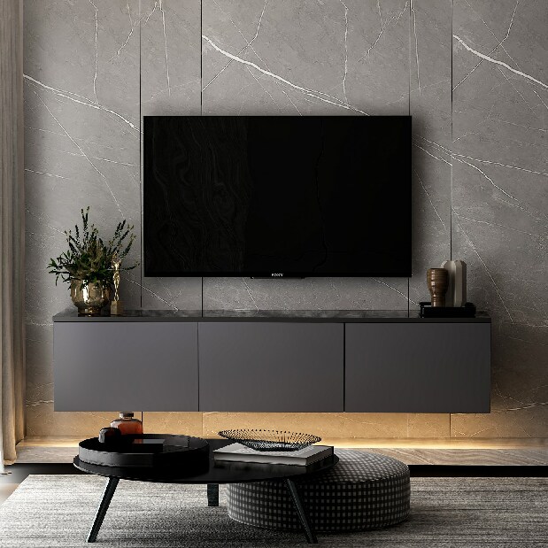 TV asztal/szekrény Neola (antracit)