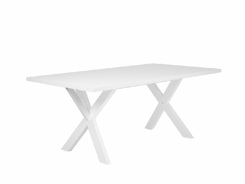 Étkezőasztal Lupla (8 személy részére) (fehér)