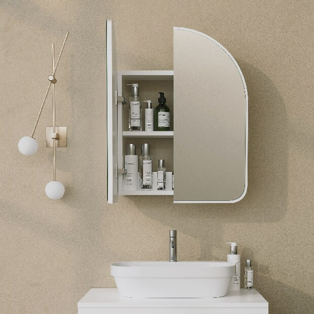 Fürdőszoba szekrény Hermes (fehér)
