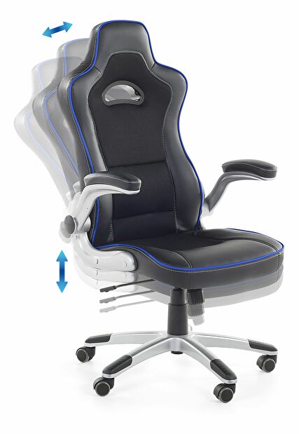 Irodai szék Masre (kék fekete)