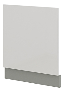 Beépített mosogatógép ajtó Brunea ZM 570x596 (fényes fehér)